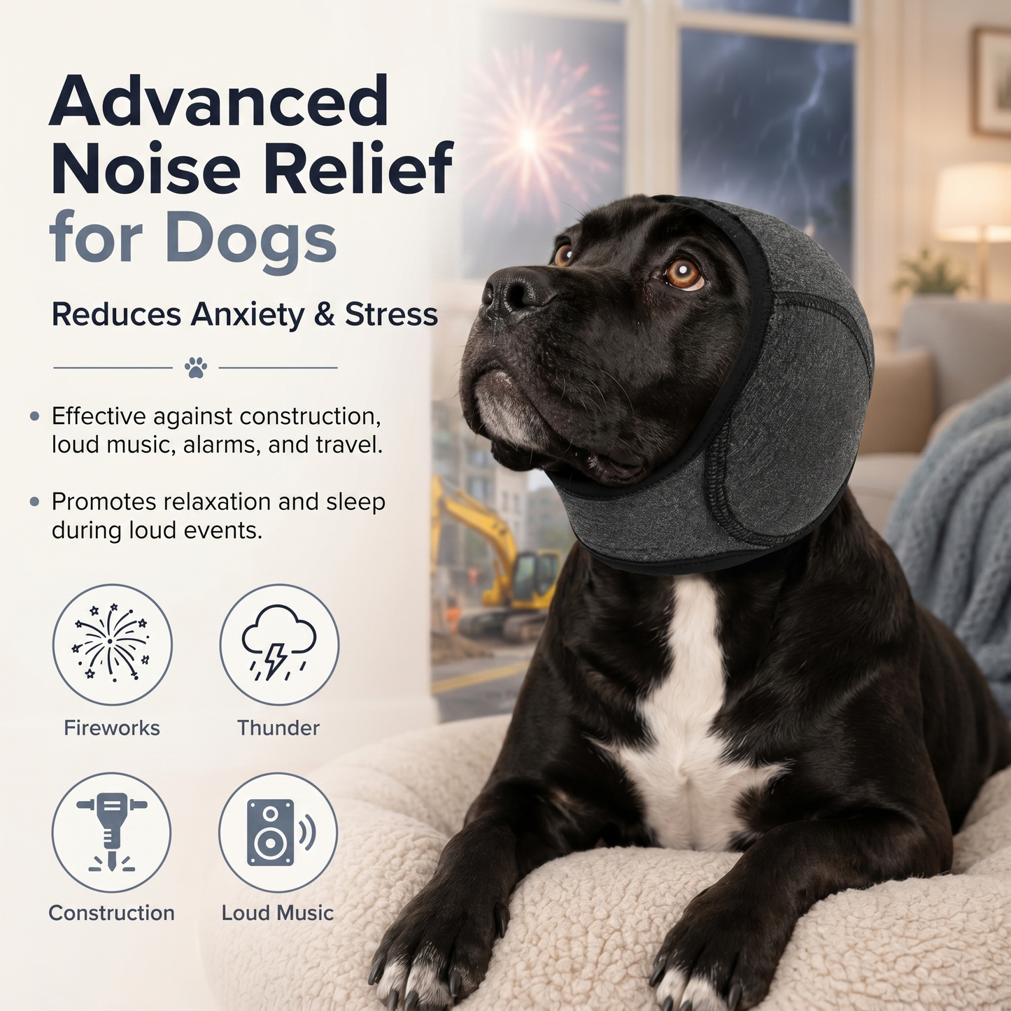 CalmTails Noise Cancelling Ear Wrap