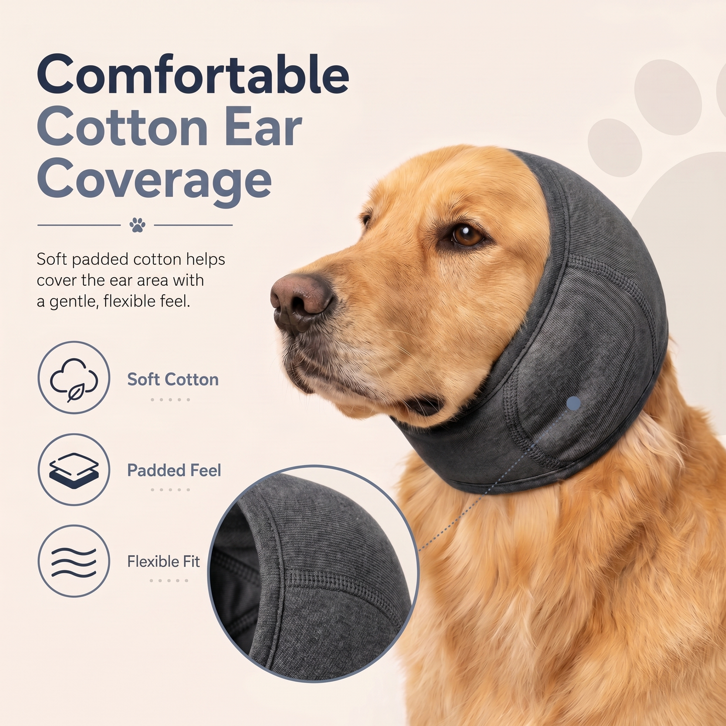 CalmTails Noise Cancelling Ear Wrap